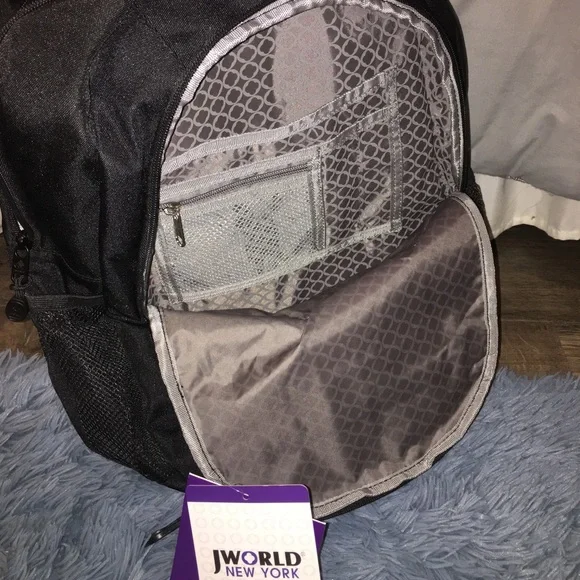 SOLD J World NewYork Black Dexter Backpack - Picture 5 of 6